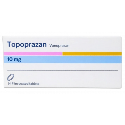 TOPOPRAZAN 10 MG ( VANOPRAZAN ) 14 FILM-COATED TABLETS